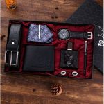 Jesou Collection Men's Wrist Watch With Gift Set